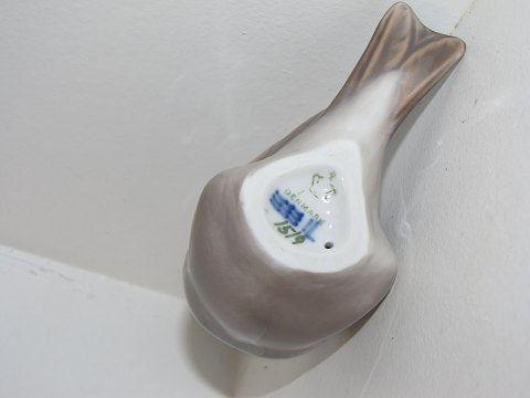 Royal Copenhagen Ceramics Figurine in the shape of a Sparrow, design by A. Nielsen