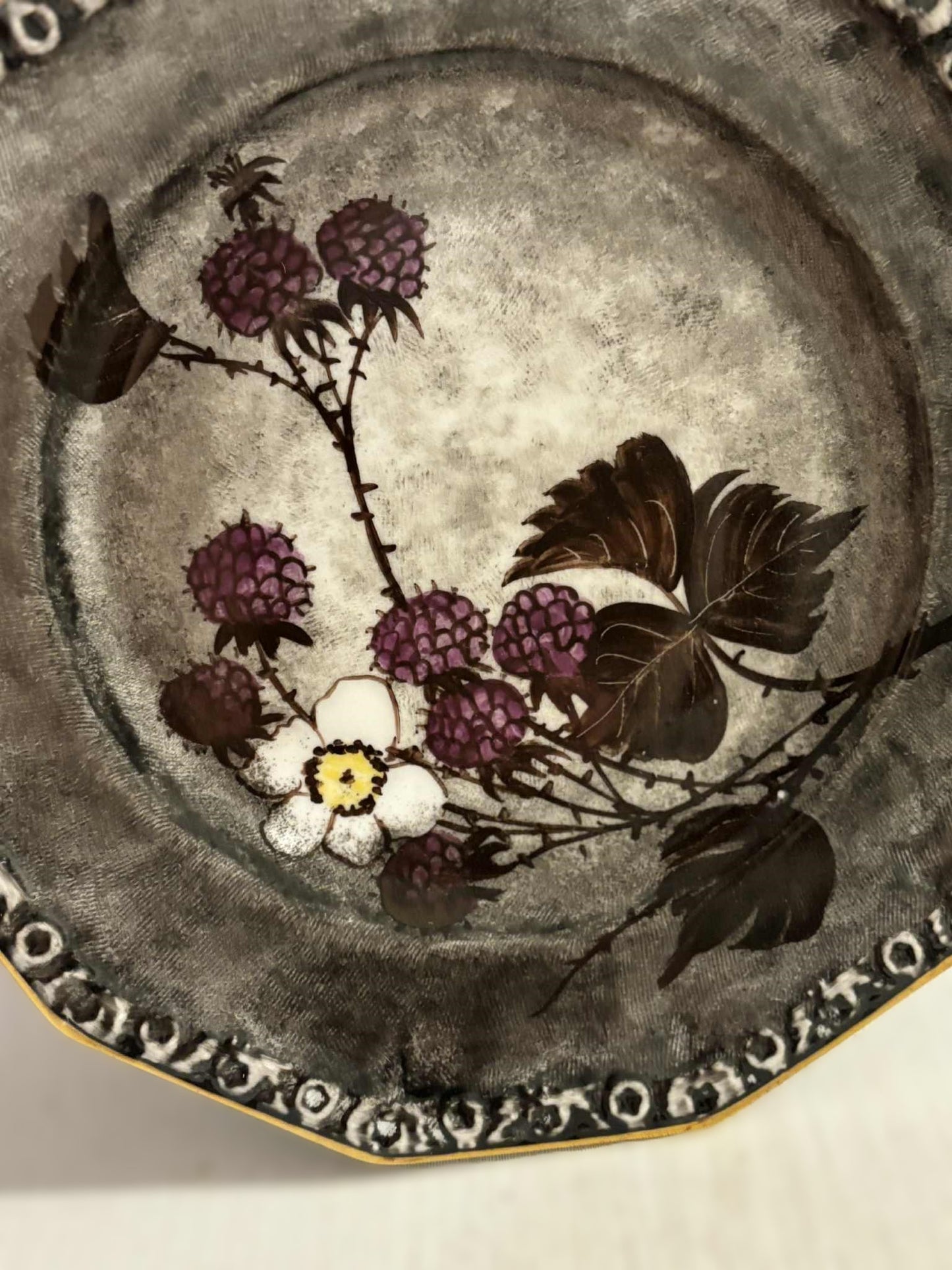 Flot vintage keramikplatte fra tyske Rosenthal & Co., Tyskland 1930erne - nr. 6549029