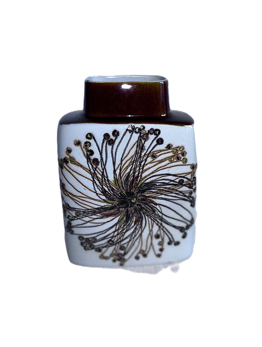 Danish Porcelain Baca Faience Vase by Ellen Malmer for Royal Copenhagen, 1960s
