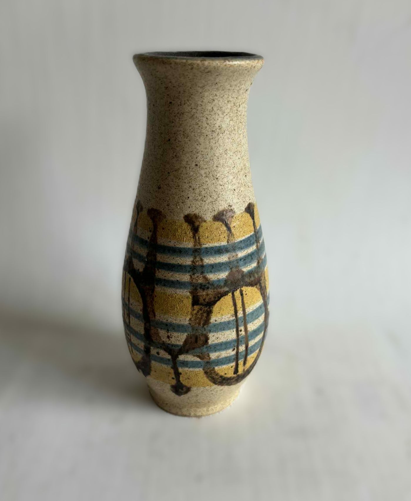Mid-century Lapid Pottery Vase from Israel