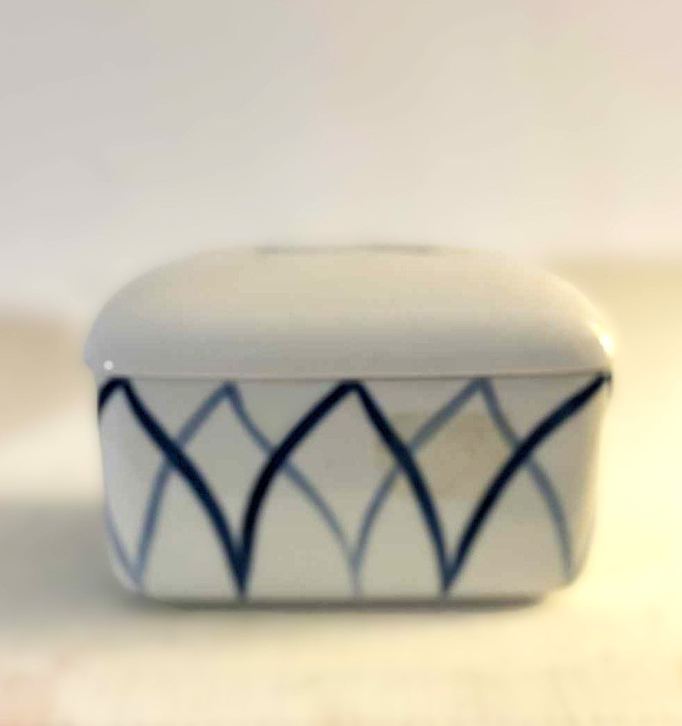 Butter box Harlequin, Dan-ild, Lyngby Porcelain - no. 1557520022