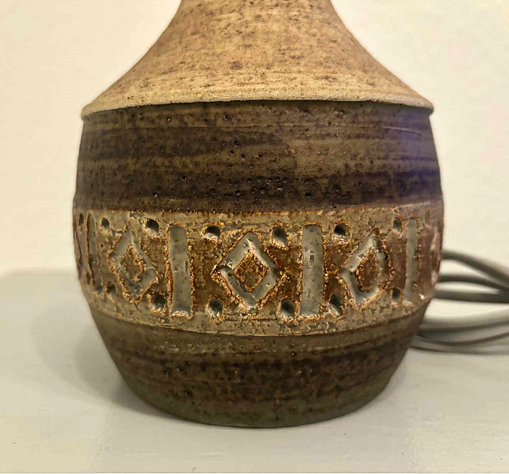 Smuk stentøjslampe, design af Chris Haslev for Jeti, Danmark, 1960s - nr. 5447852012