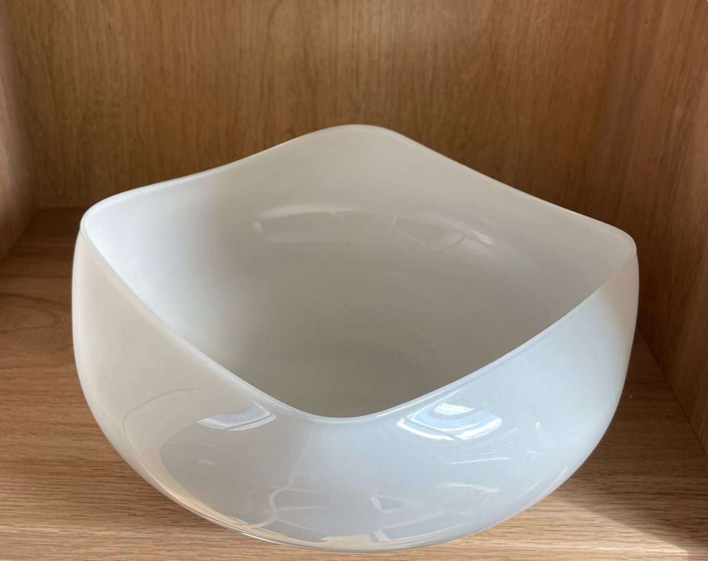 Beautiful thin glass bowl, design by Peter Svarre Holmegaard for Holmegaard - no. 456370