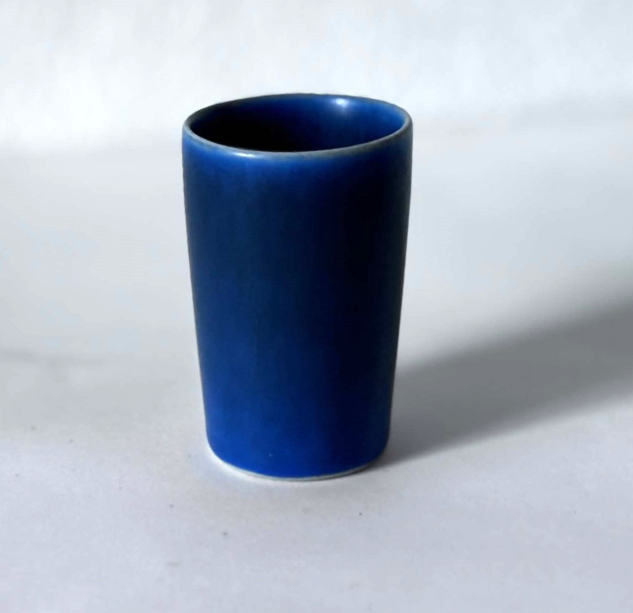 Lot of 3 hare fur glazed vases from Palshus, Denmark 1960s
