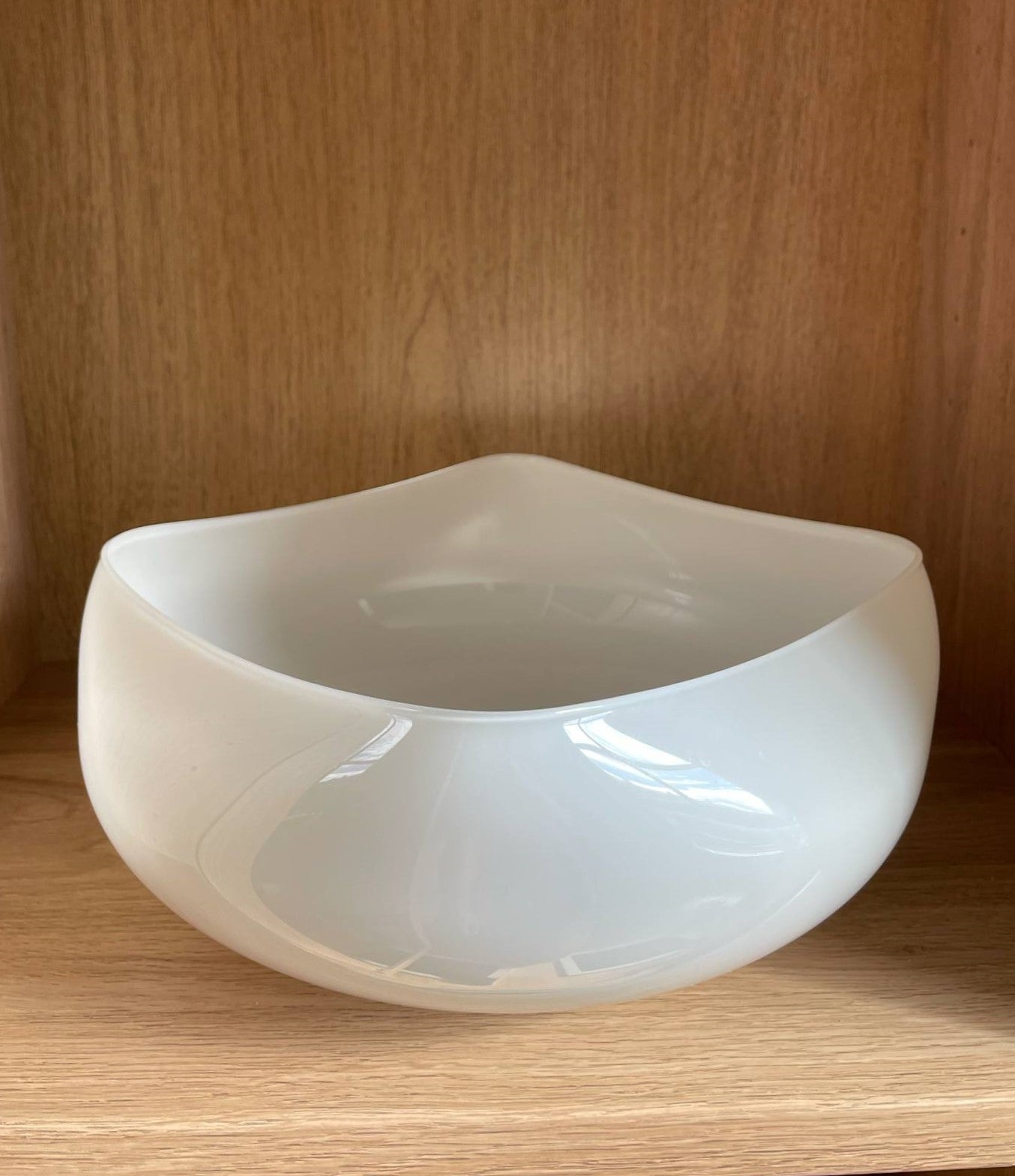 Beautiful thin glass bowl, design by Peter Svarre Holmegaard for Holmegaard - no. 456370