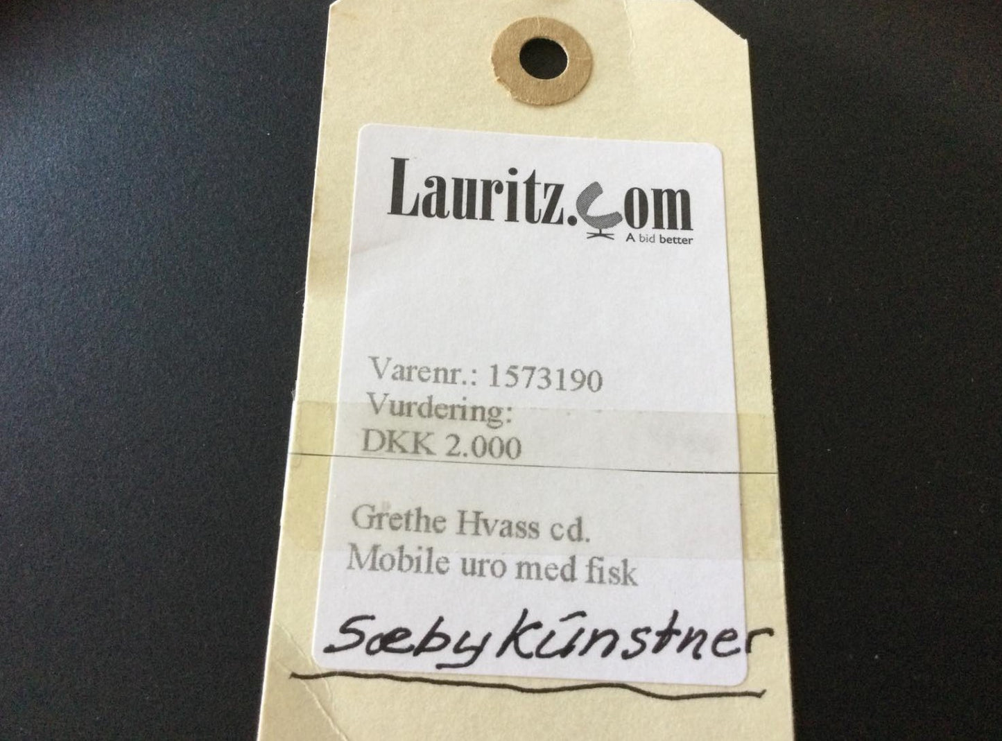 Large beautiful paper disturbance by Sæby artist Grethe Hvas - no. 0179