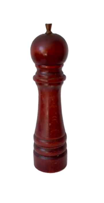 Beautiful large Danish pepper grinder made of teak