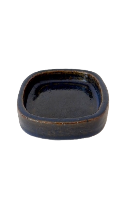 Vintage stoneware dish from Palshus, Denmark 1948