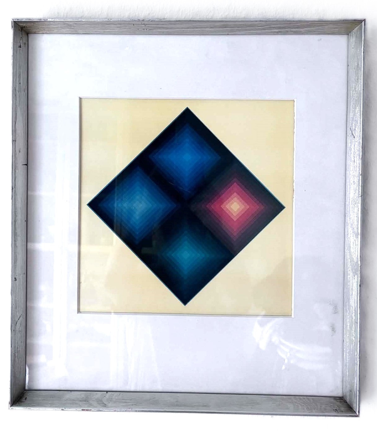Victor Vasarely, PLANETARY FOLKLORE – ARCTURUS-II, Heliogravure offset print, 1971