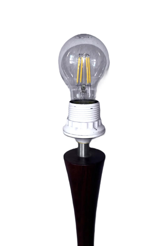 Svensk bordlamper i aluminium og palisander fra Bergboms, design af Bernt Nordsted, 1960'erne