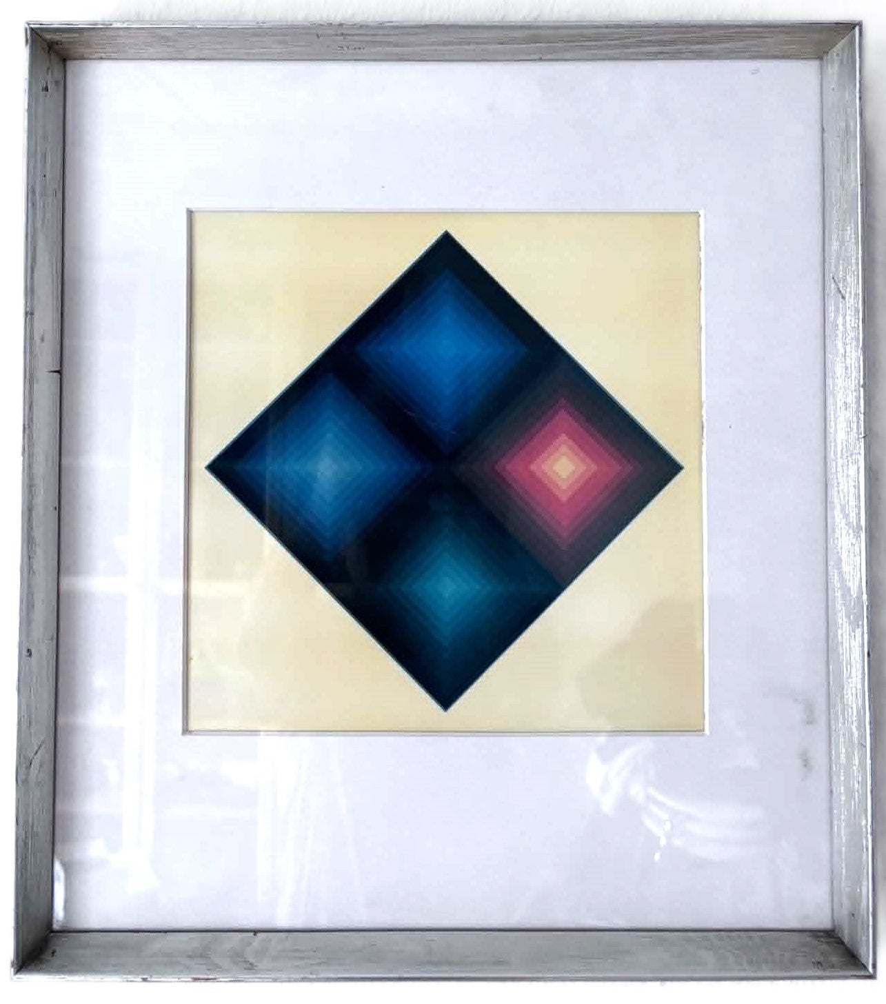 Victor Vasarely, PLANETARY FOLKLORE – ARCTURUS-II, Heliogravure offset print, 1971