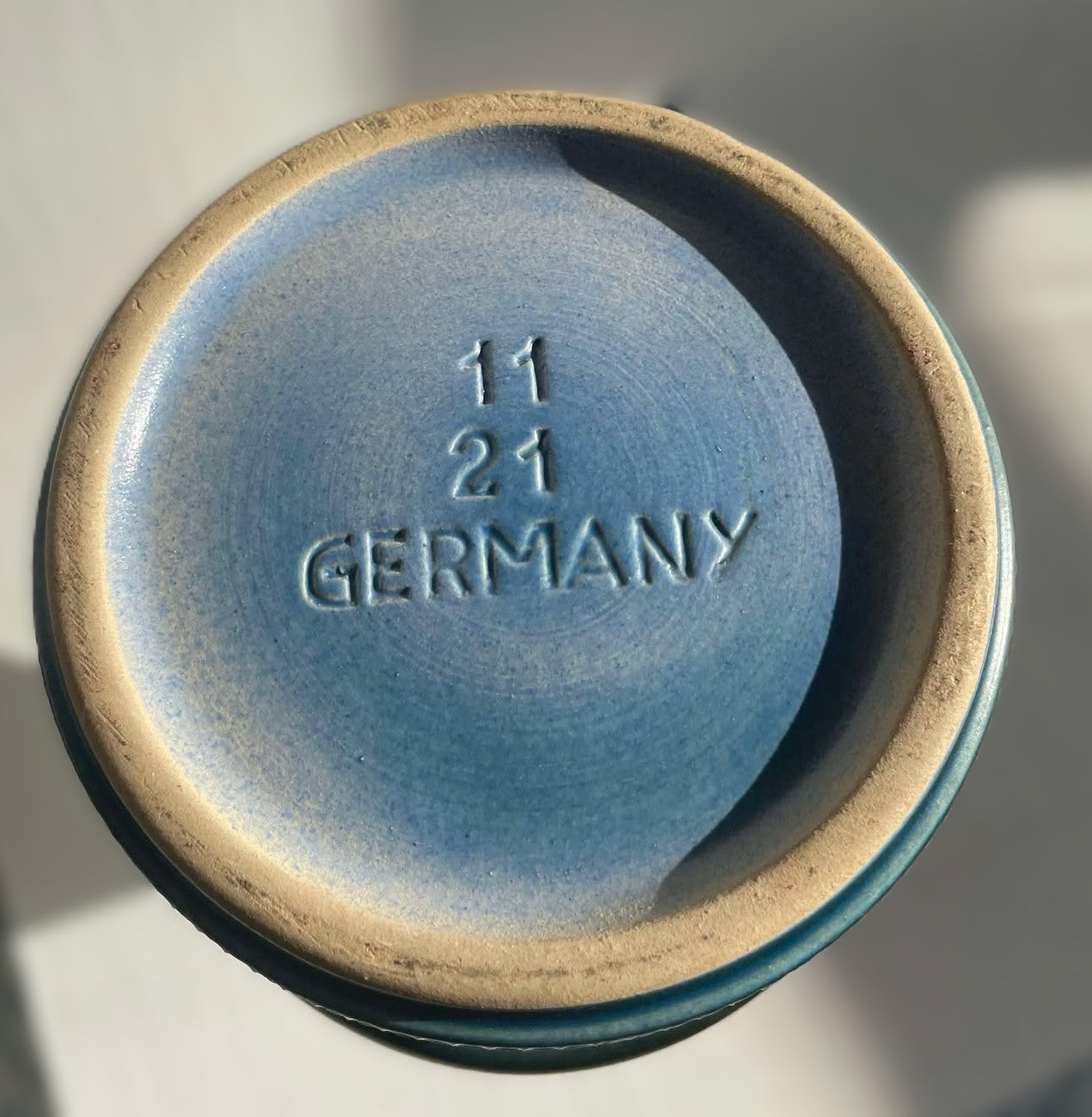 Flot Stor West Germany keramik vase - nr. 225450