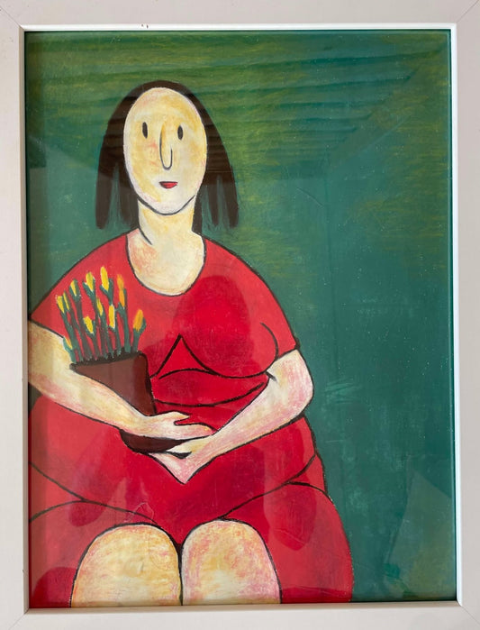 2 sjove tegninger af Tove Dam - nr. 625250