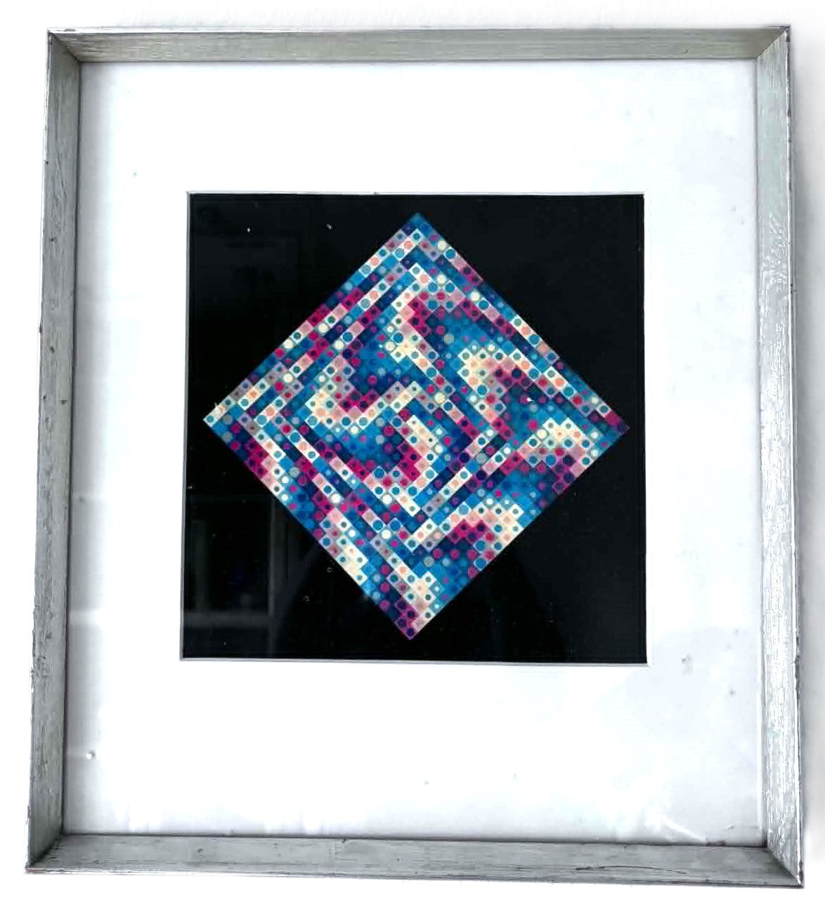 VICTOR VASARELY - Majus, offset print by the French-Hungarian artist Victor Vasarely (1960-1997)
