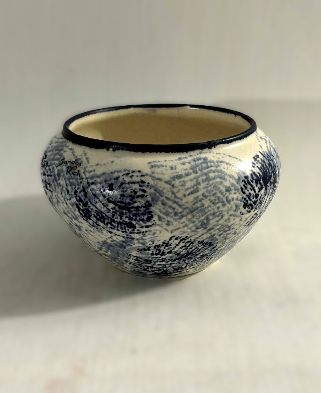 Smuk keramikskål fra Sandra Rich, Tyskland