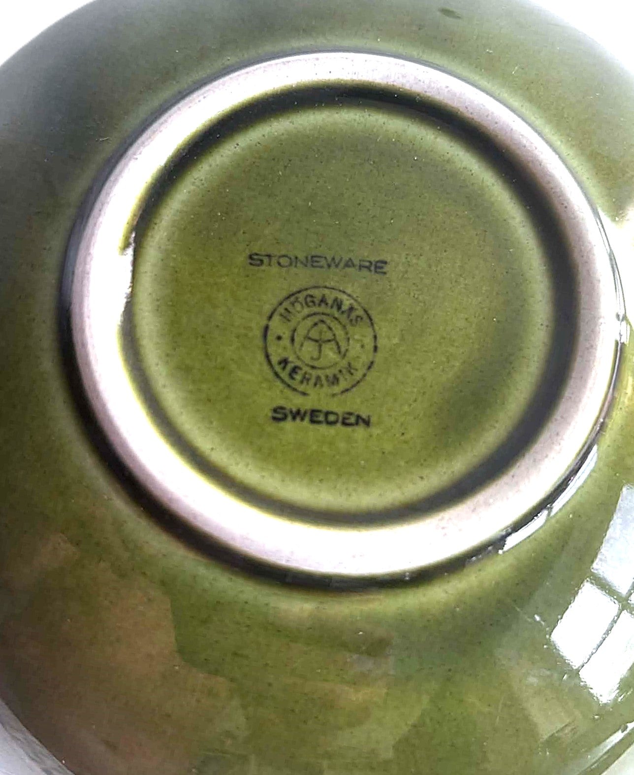 Svensk vintage keramik skål fra Höganäs 1950-60'erne