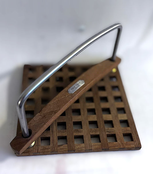 Vintage Teak Napkin Holder By Trip Trap Danish Design 1970s
