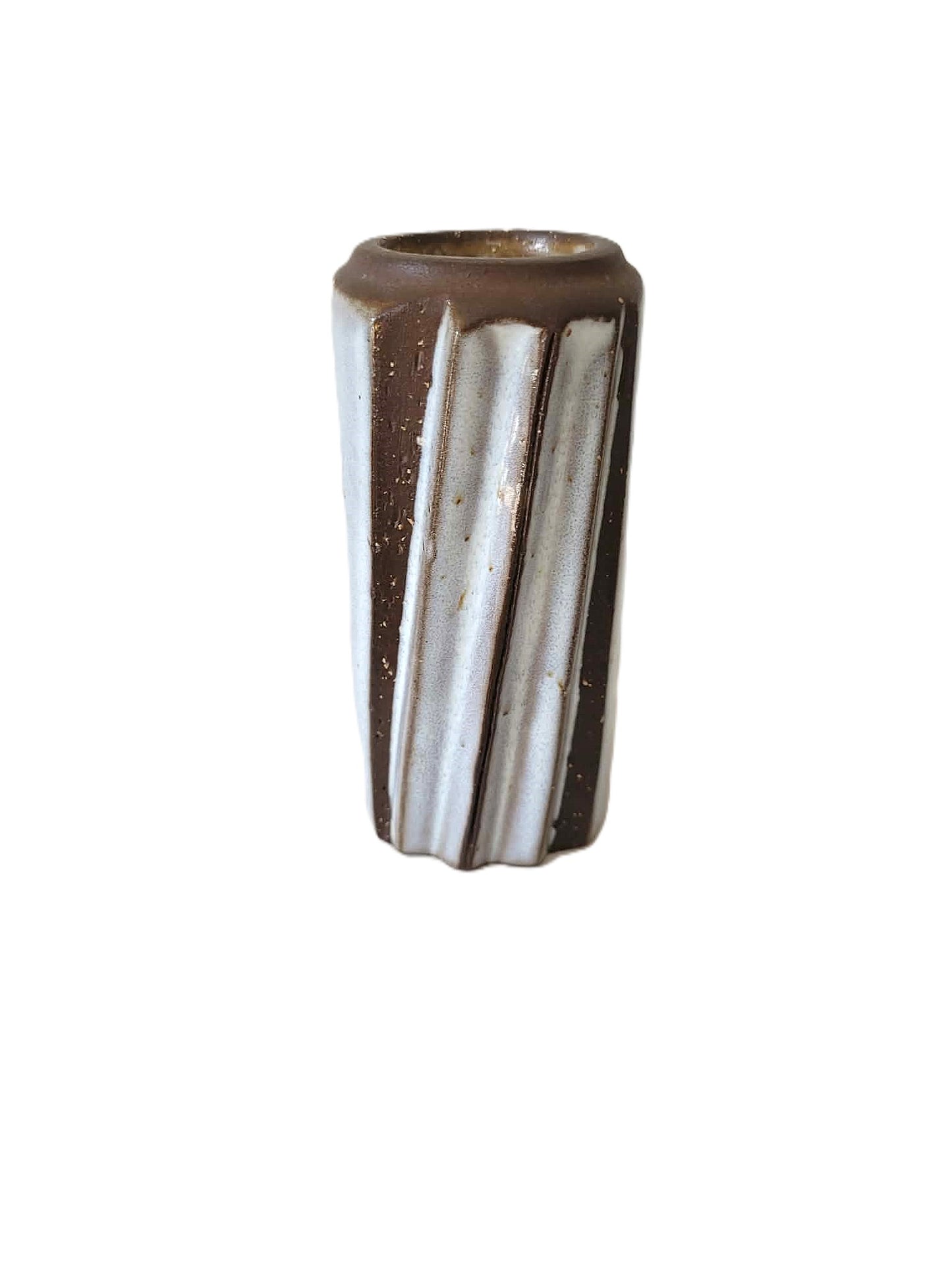 Danish vintage stoneware vase, design by Michael Andersen & Son for Søholm Denmark