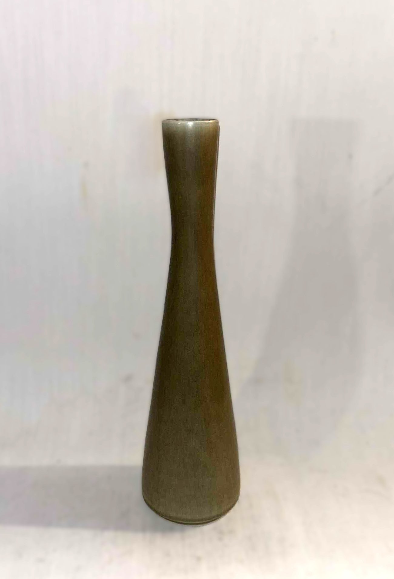 Rare Palshus vase made in stoneware with a slim look, design by Frode Bahnsen, Denmark 1960s