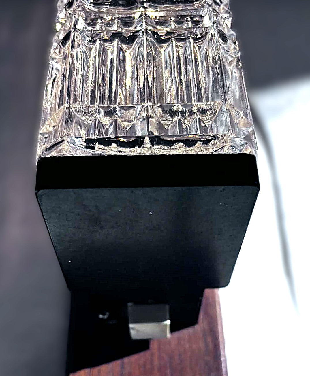 Rare vintage wall lamp from the well-known German lamp manufacturer HoSo, approx. 1960