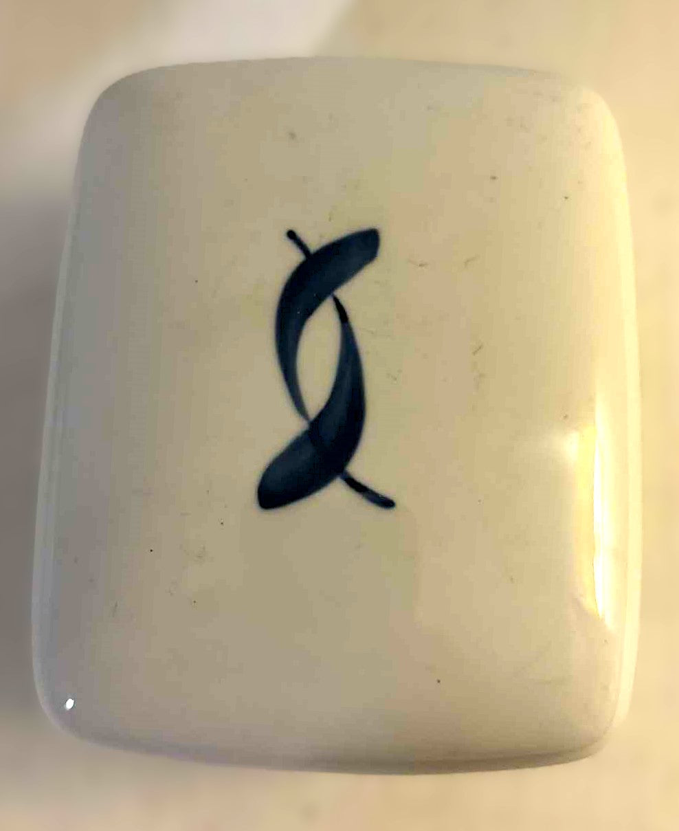 Butter box Harlequin, Dan-ild, Lyngby Porcelain - no. 1557520022