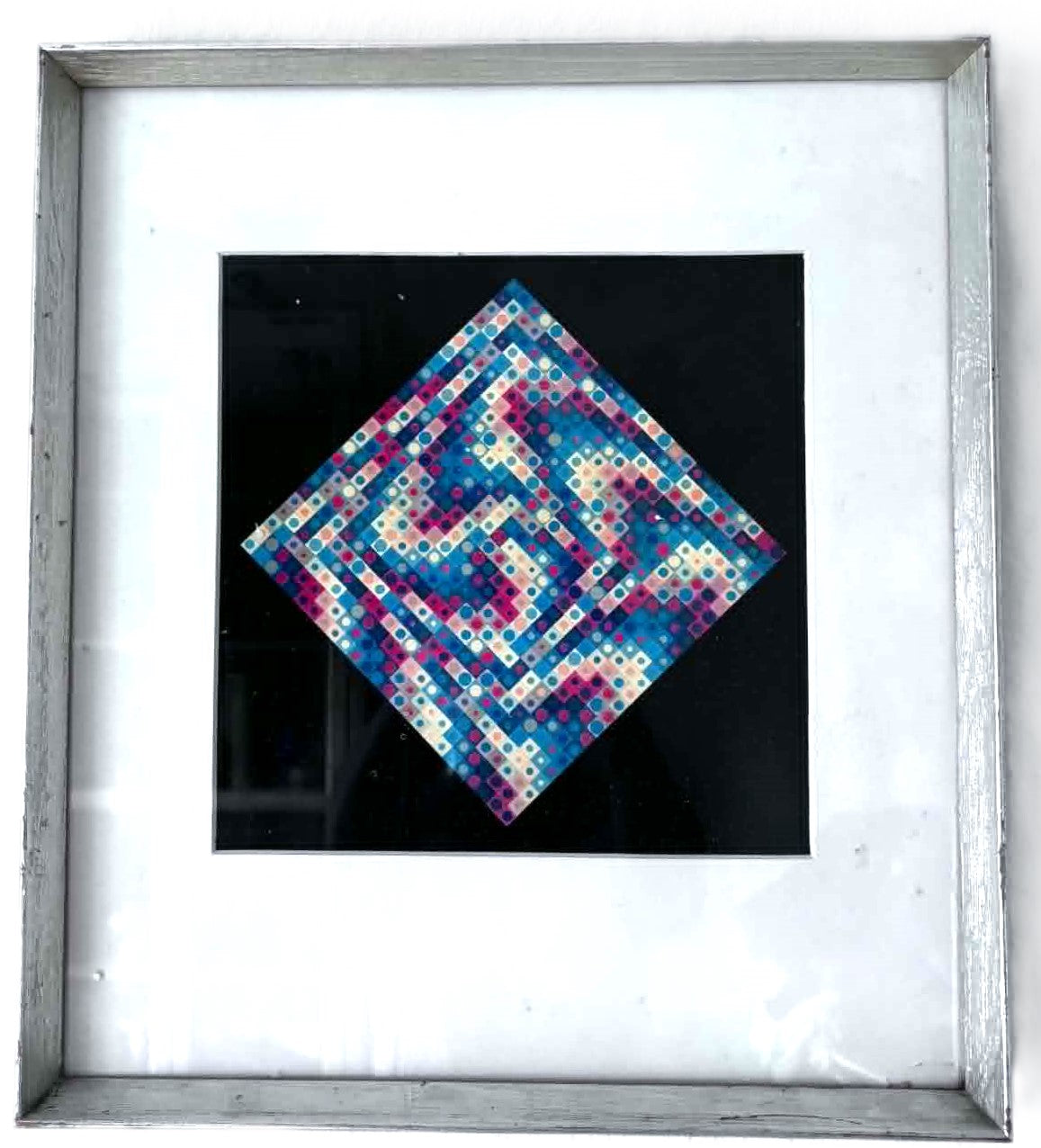VICTOR VASARELY - Majus, offset print by the French-Hungarian artist Victor Vasarely (1960-1997)
