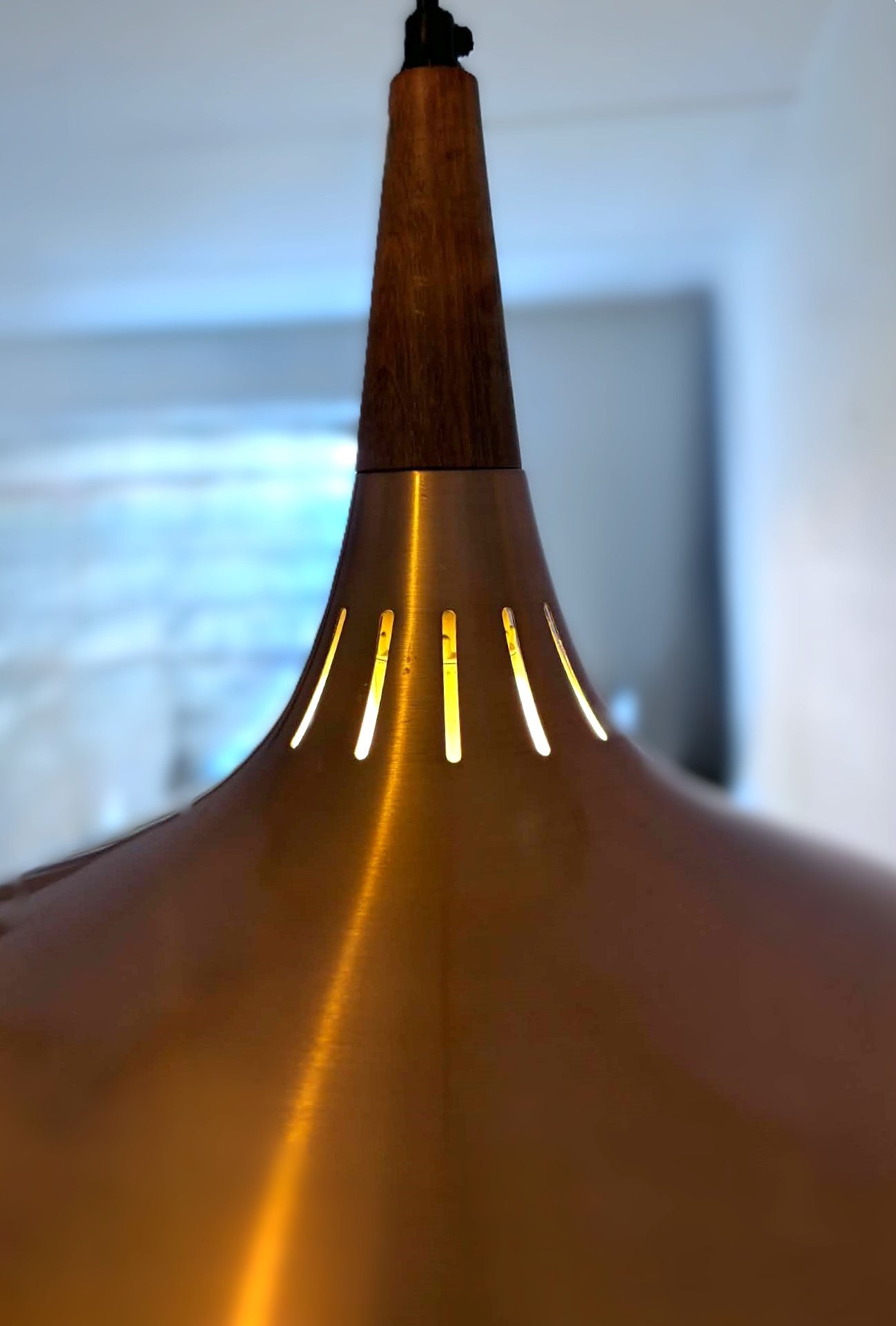 Orient pendant from Fritz Hansen, designed by Jo Hammerborg in 1963