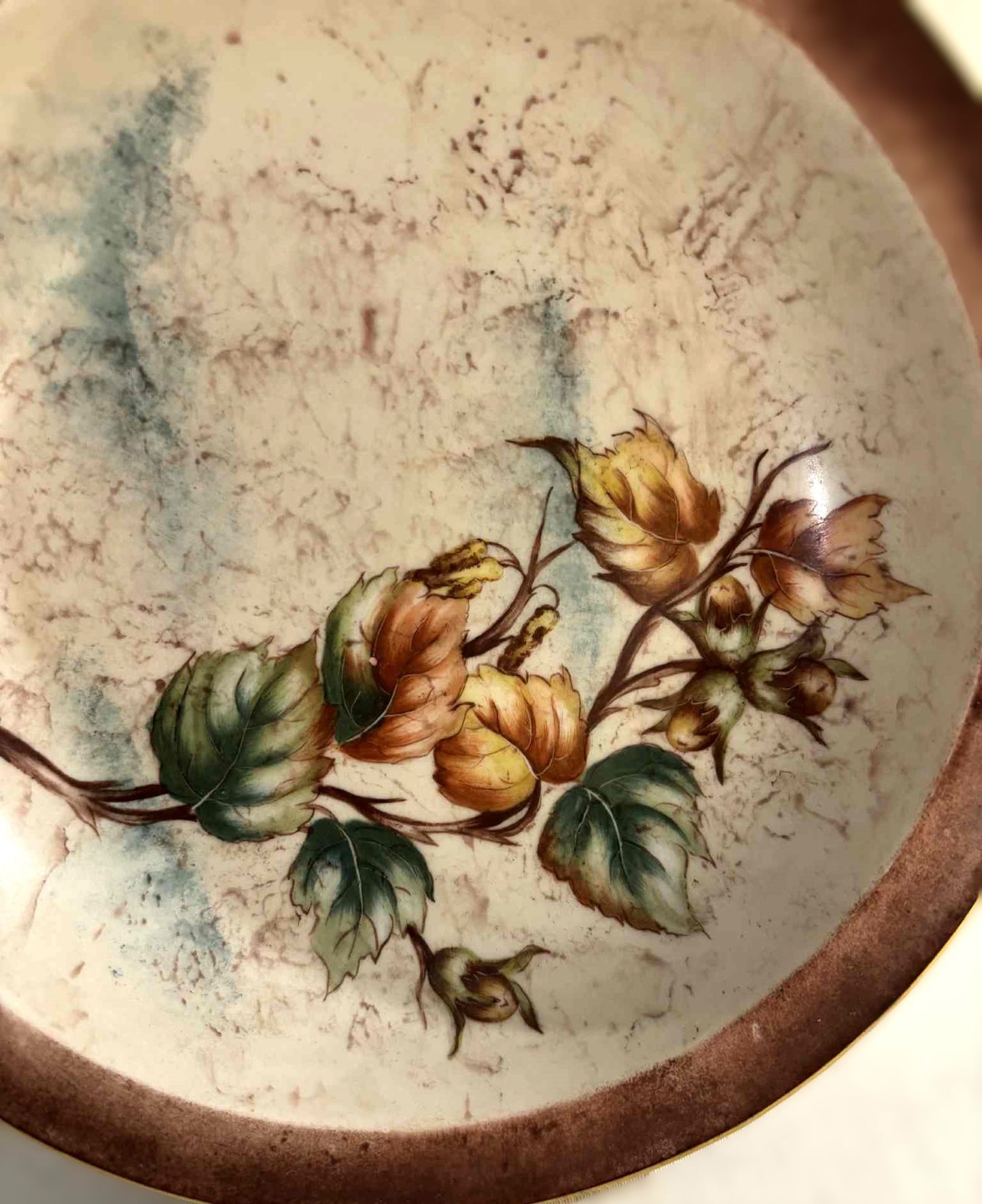 Vintage keramik skål fra Bavaria Germany, design af Ellen Henriksen, 1950erne