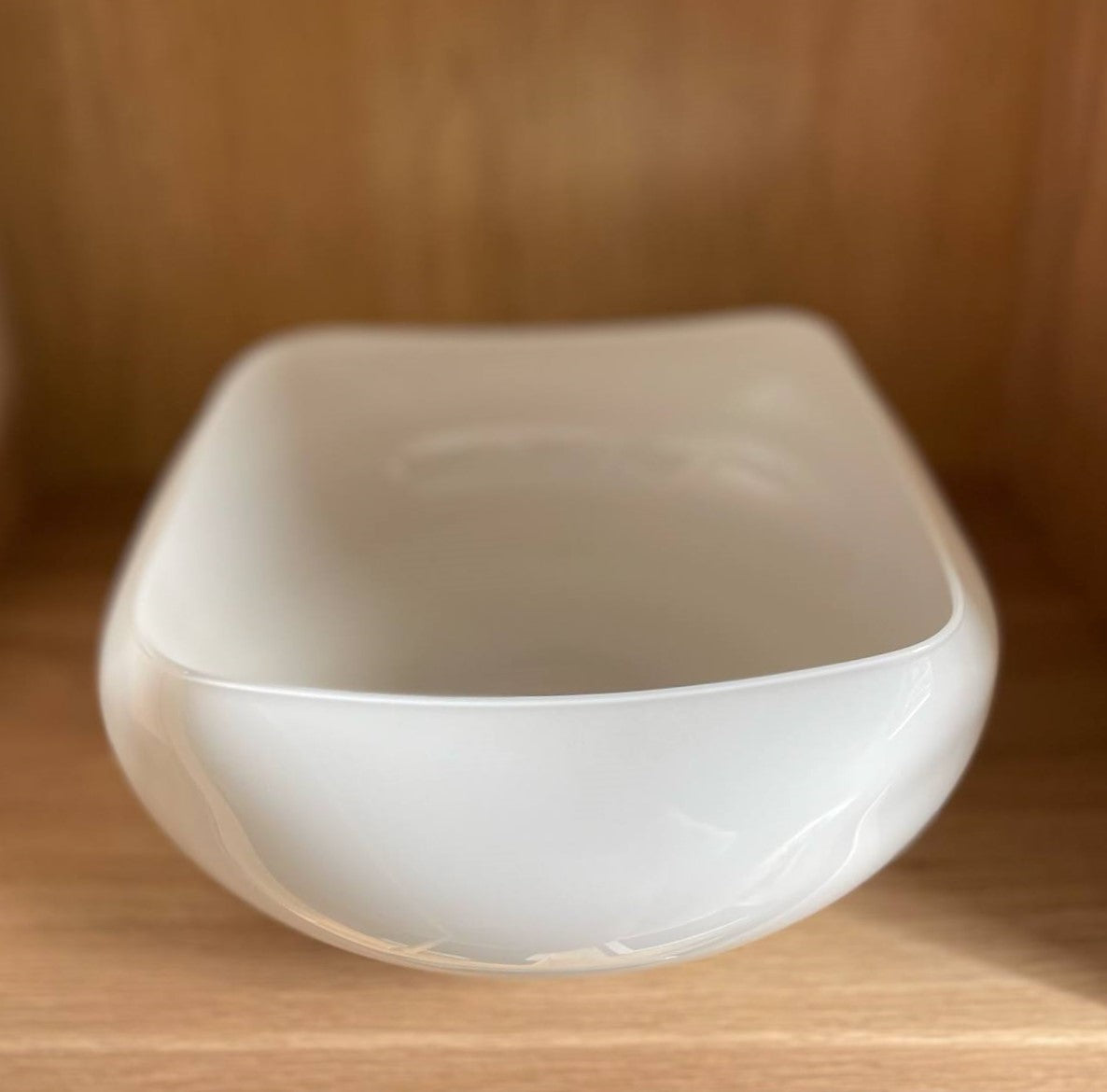 Beautiful thin glass bowl, design by Peter Svarre Holmegaard for Holmegaard - no. 456370
