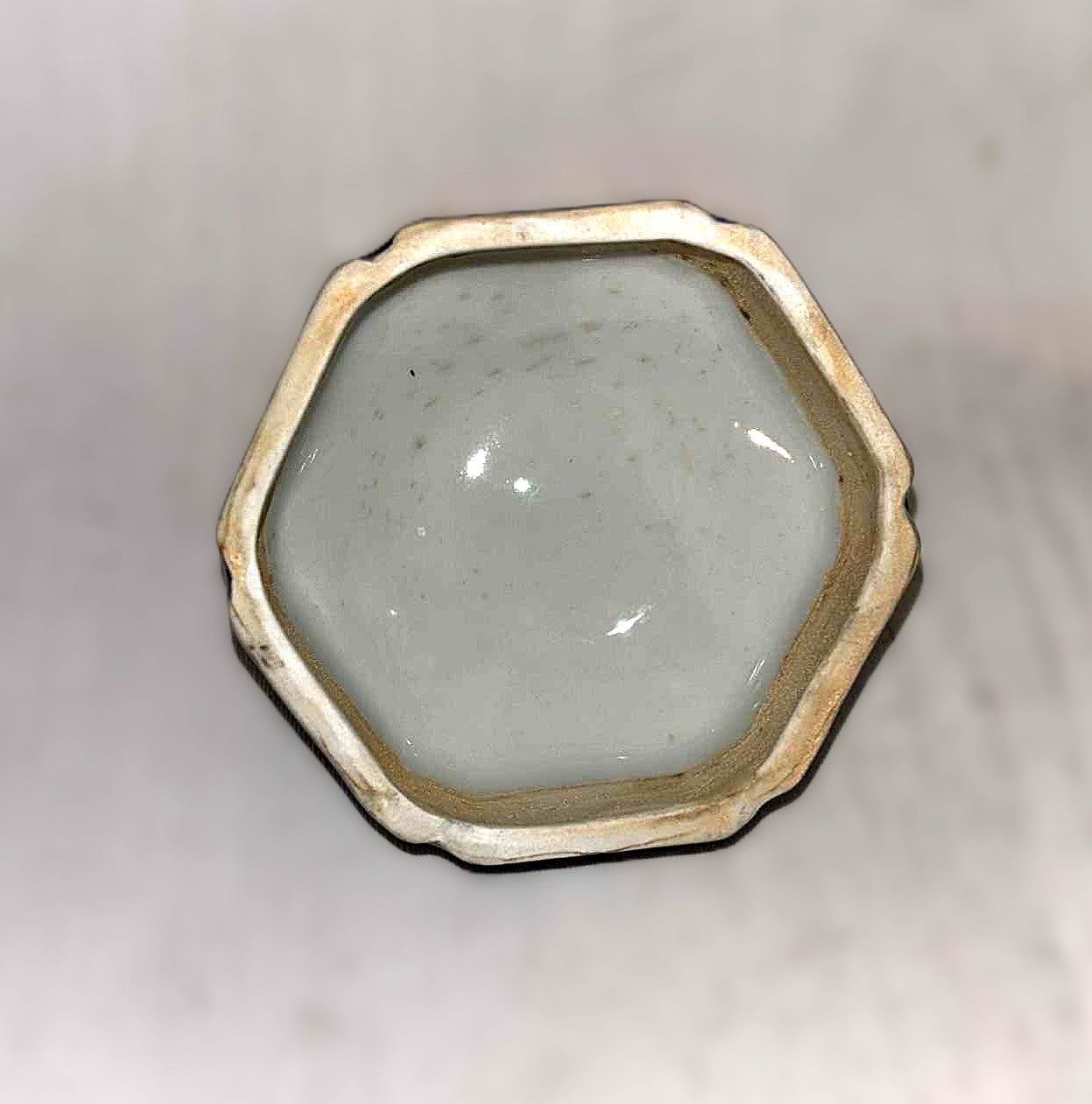 Qing Qianlong kinesisk blåhvid porcelænskrukke med låg