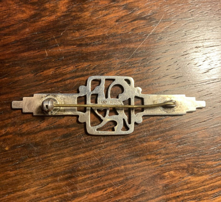 Flot sølv bronce signet AK 830s - nr. 0246