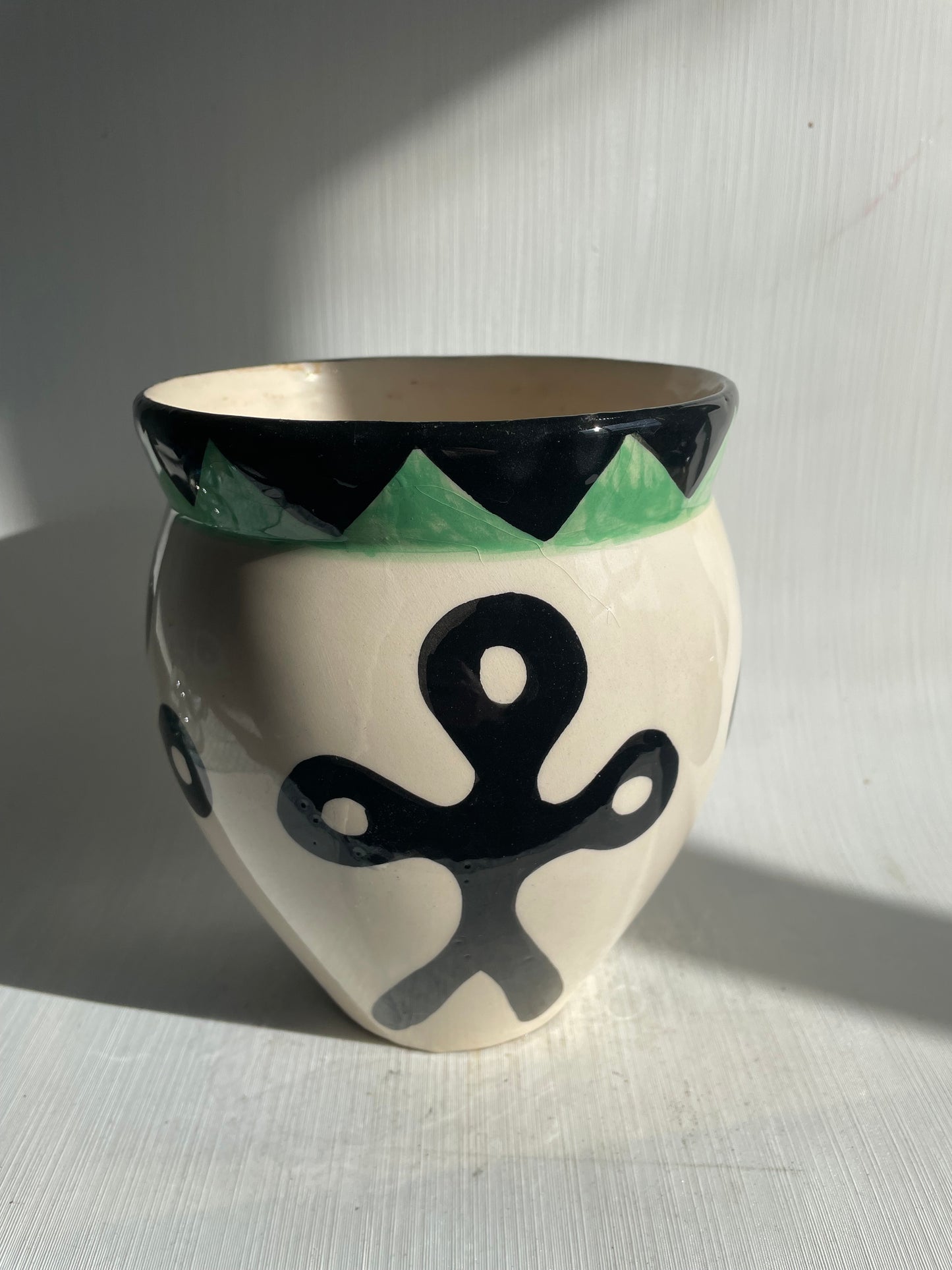 Beautiful ceramic vase from the 1990s - no. - 017020