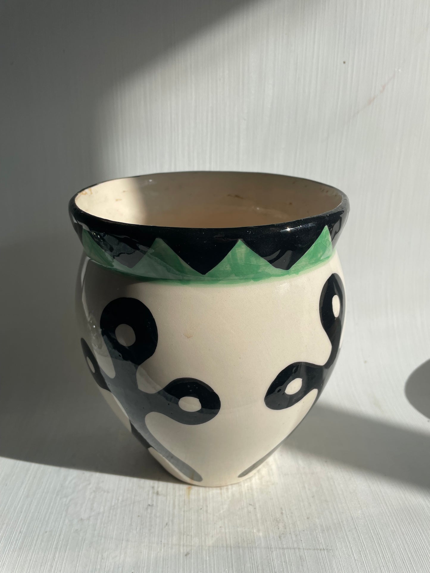 Beautiful ceramic vase from the 1990s - no. - 017020