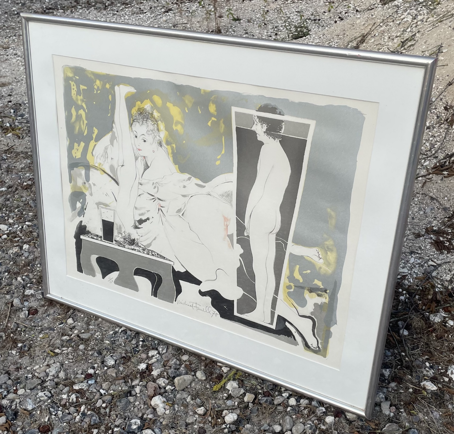 Michael Fanell (Irland) litografi fra 1978 - nr. 158787466