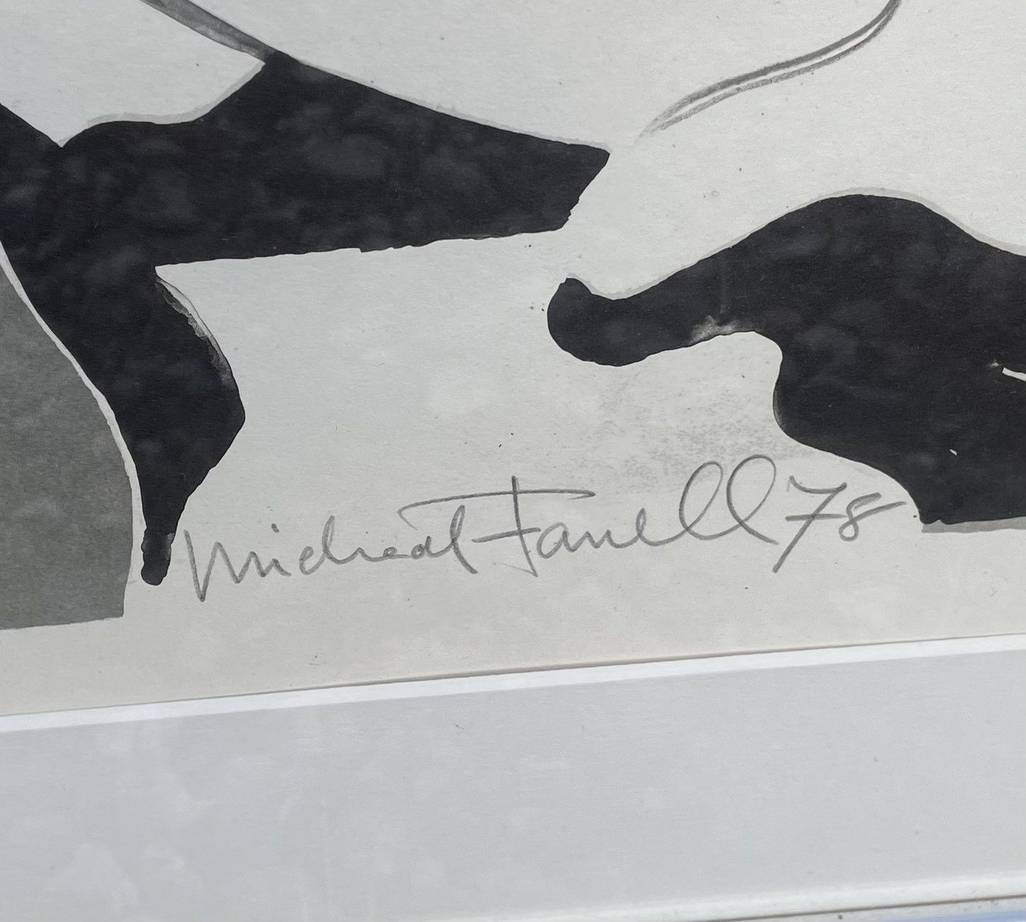 Michael Fanell (Irland) litografi fra 1978 - nr. 158787466