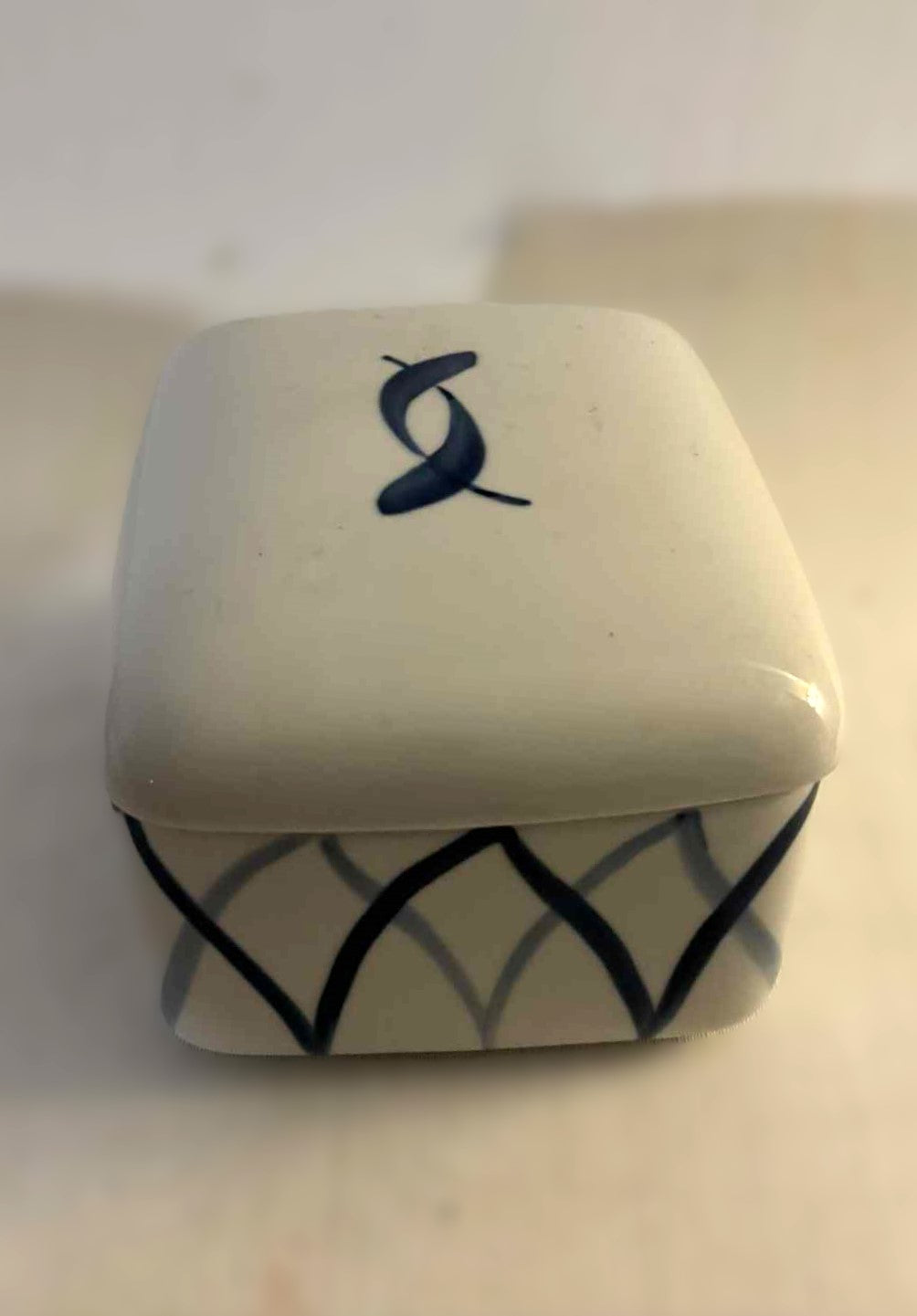 Butter box Harlequin, Dan-ild, Lyngby Porcelain - no. 1557520022