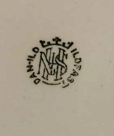 Ildfast smørkrukke fra stellet Romber - nr. 578785141041