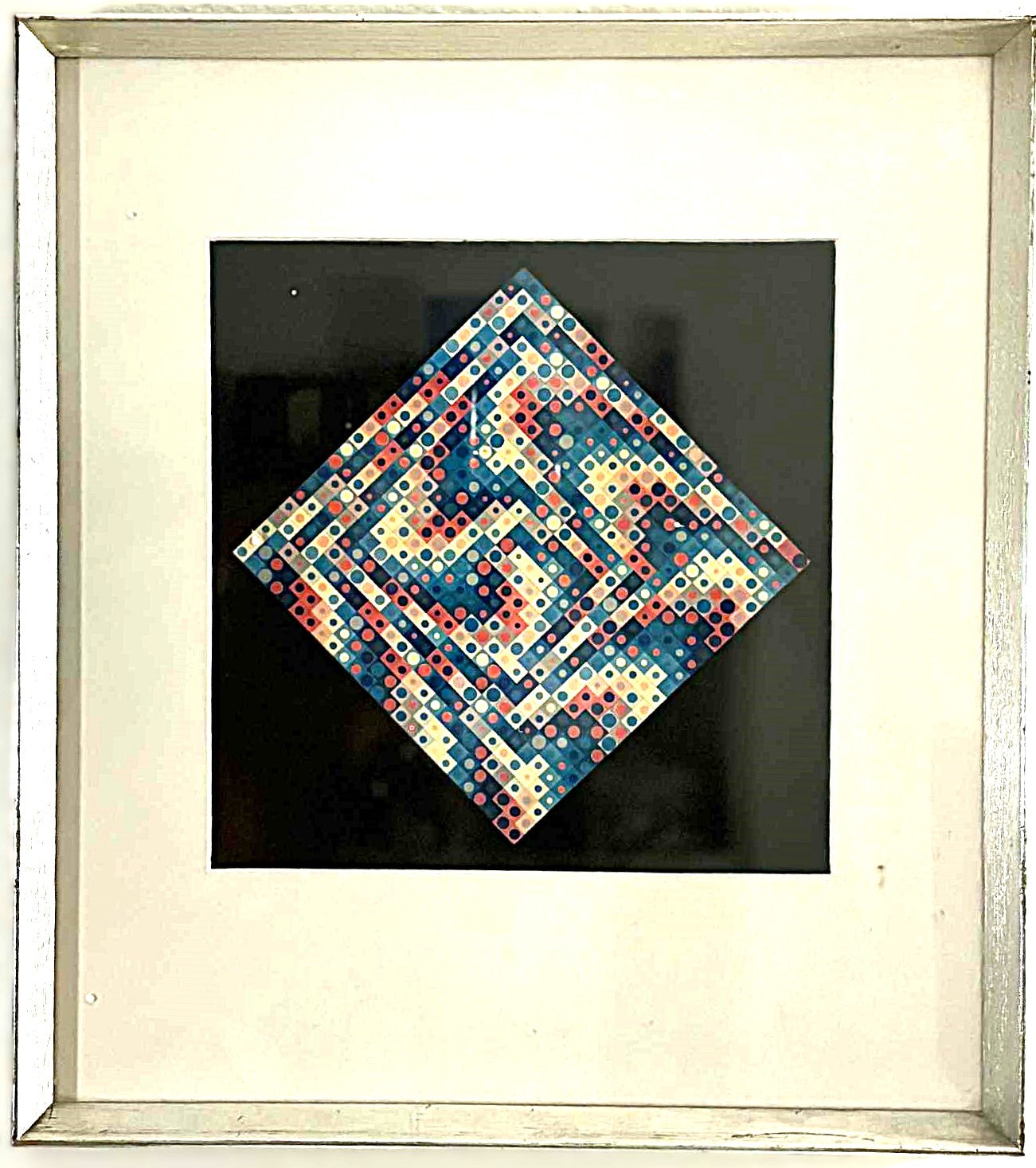 VICTOR VASARELY - Majus, offsettryk af den fransk-ungarsk kunstner Victor Vasarely (1960-1997)