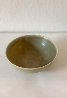 Palshus Hare Fur Glazed Stoneware Bowl, Danish Design 1960s