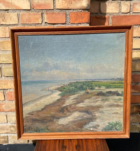 Olie på lærred, signeret C. Toft 1919 - nr. 08050