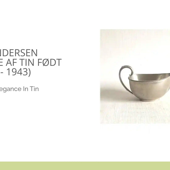 Just Andersen Fl&oslash;dekande af Tin f&oslash;dt (1884 - 1943) by@Outfy