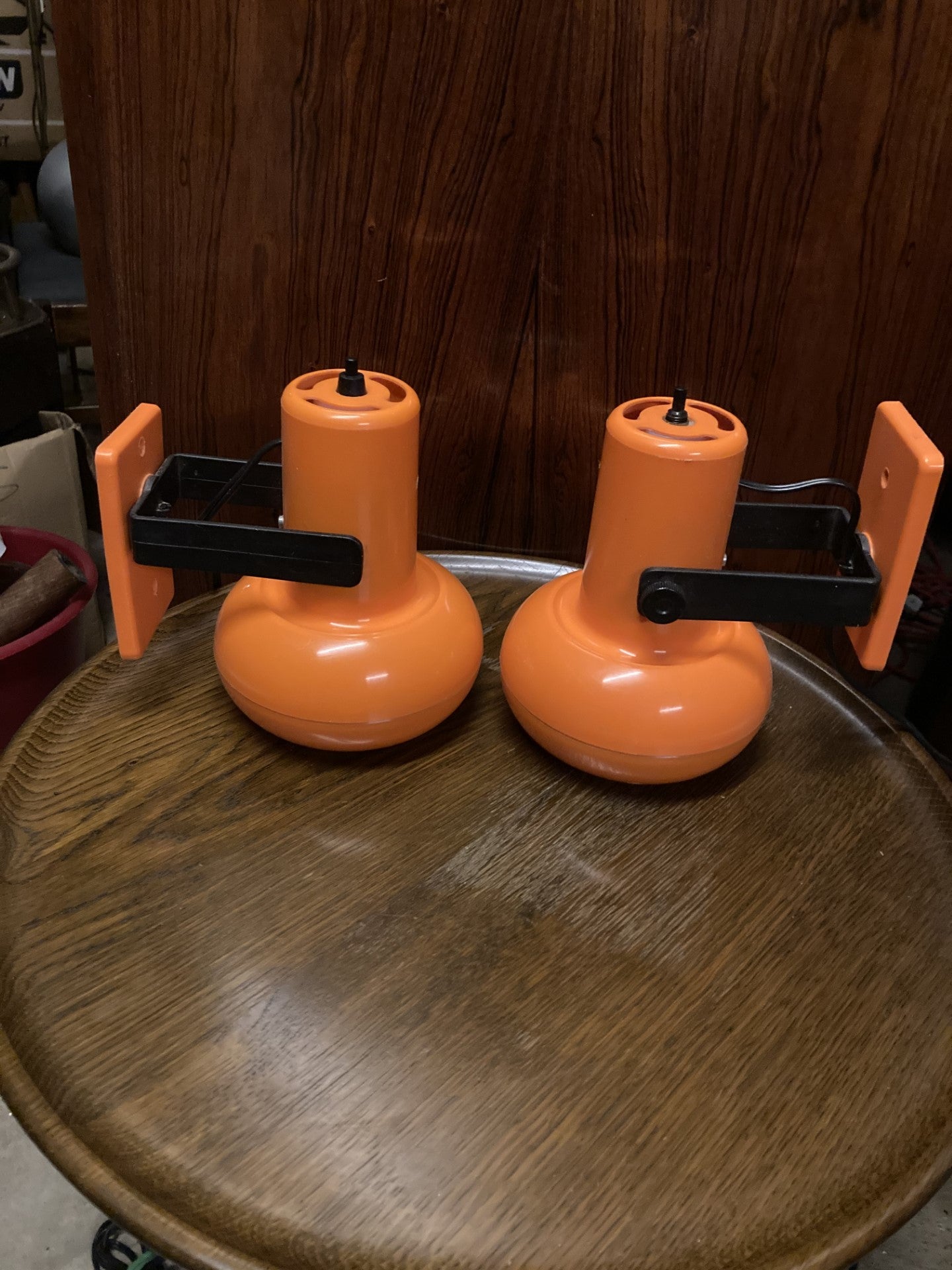 Vintage Plast væglamper - nr. 01585