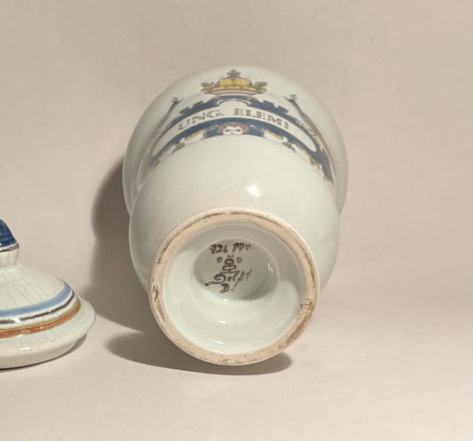 Flot Delft vase fra Holland - nr. 01753