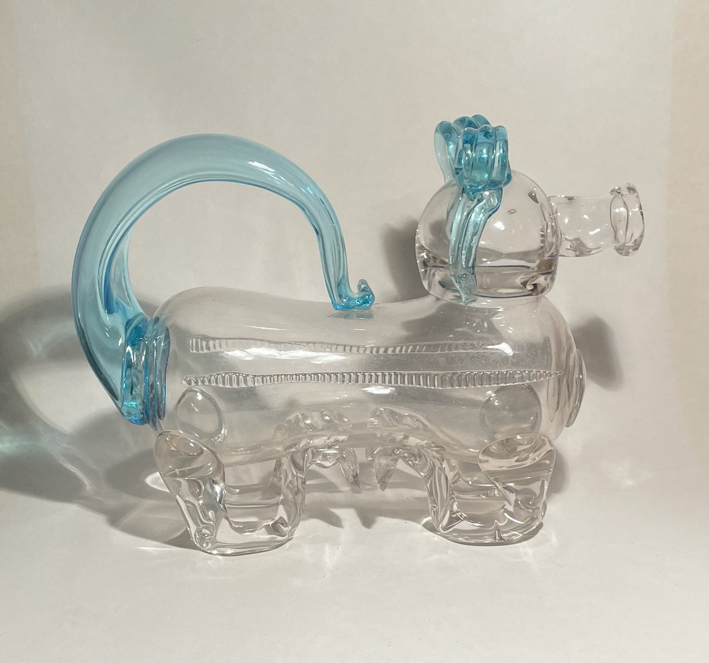 Flot glas snapsehund - nr. 01905