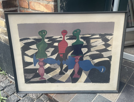 Tommy Storkholm – Farvelitografi fra 1968 - nr. 0877766