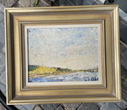 Kai Erik Petersen – Originalt oliemaleri på plade - nr.  012255555
