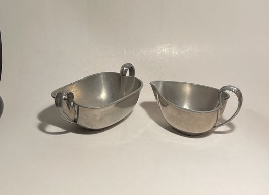 2 smukke Just Andersen tin kander - nr. 011300