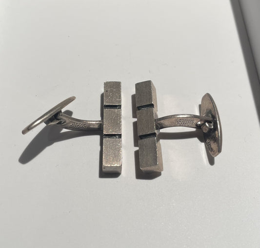 N.E. From manchetknapper i Sterling sølv 925s - 09752