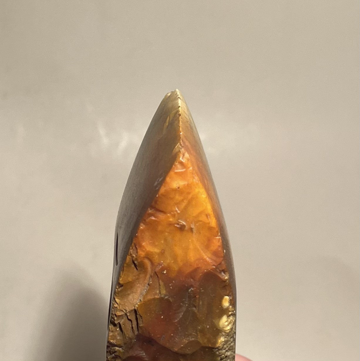 Beautiful unique flint stone ax - no. 012025