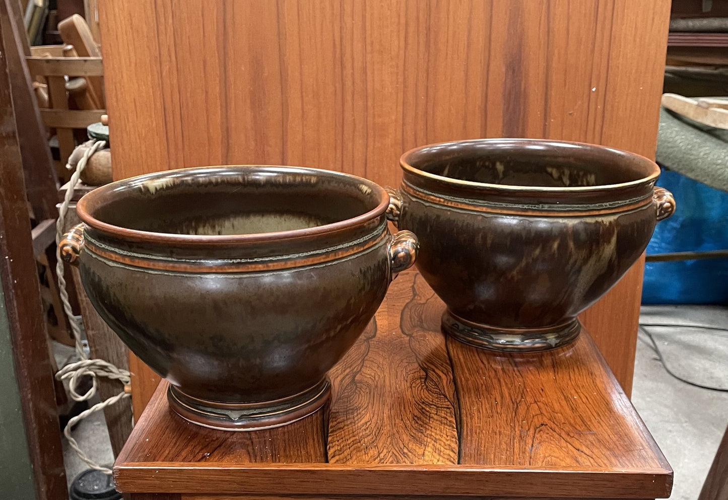 2 flotte stentøj vaser - nr. 012023